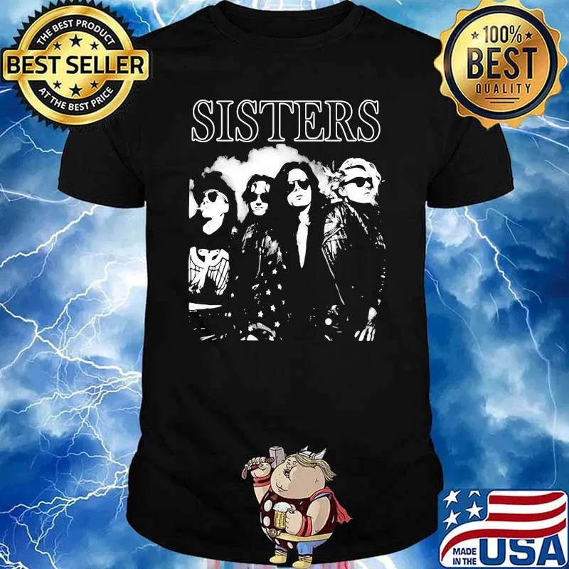 Official sisters band music shirt