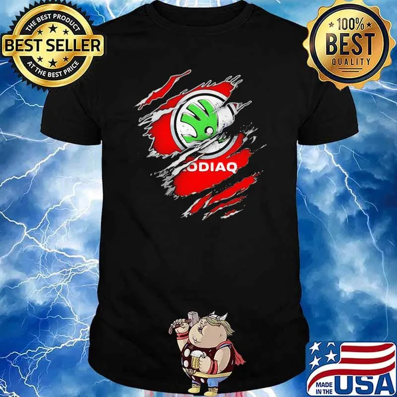 Official Skoda logo hero shirt