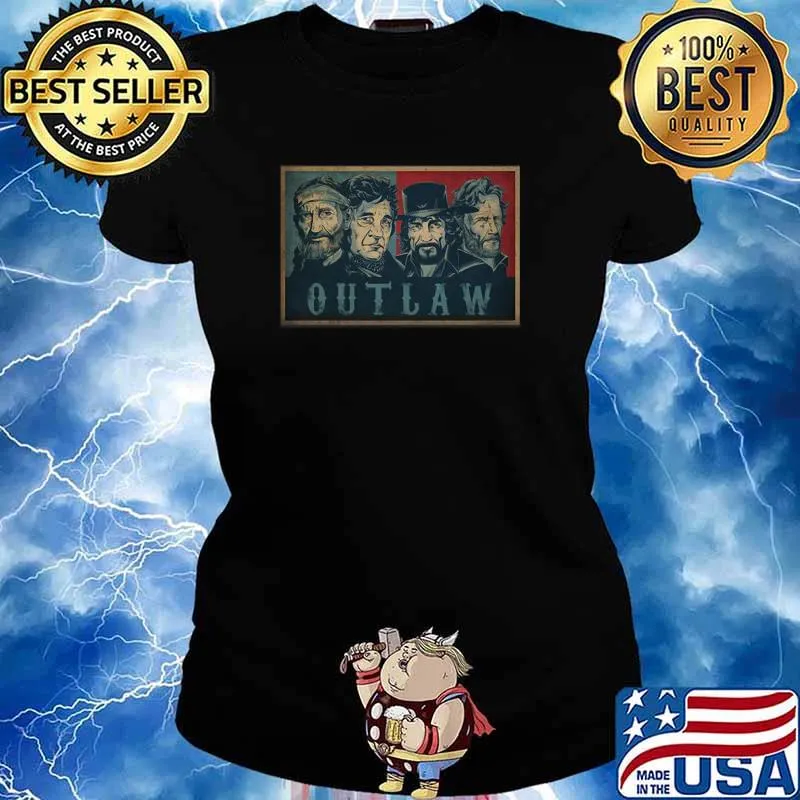 Outlaw Country The Highwayman Shirt Ladies tee