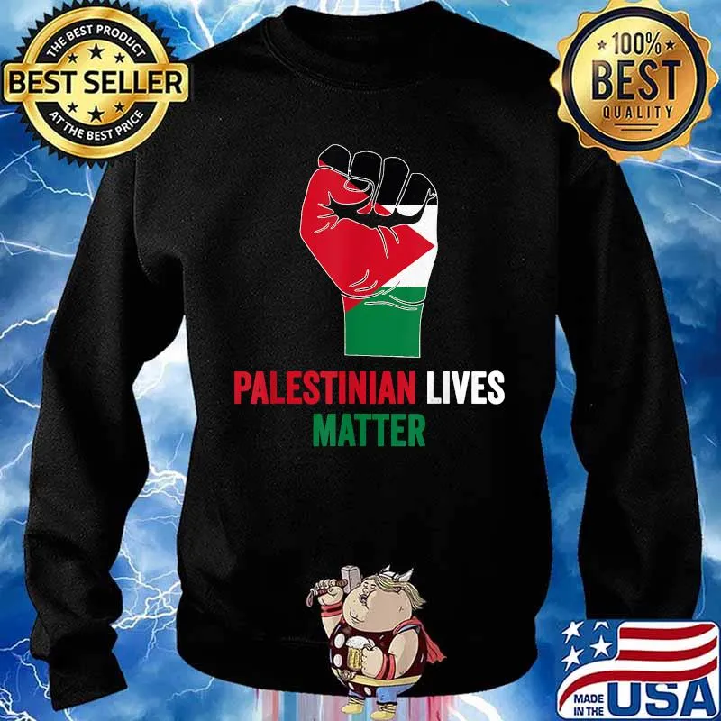 Palestinian Lives Matter Palestine Flag Shirt Sweater
