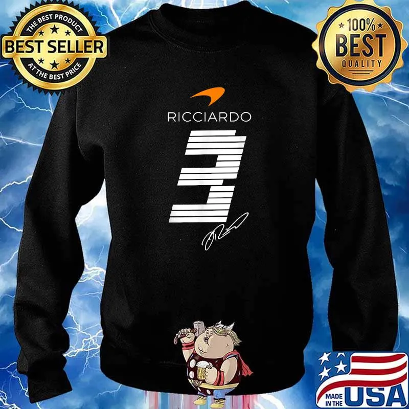 Ricciardo signature logo Shirt Sweater