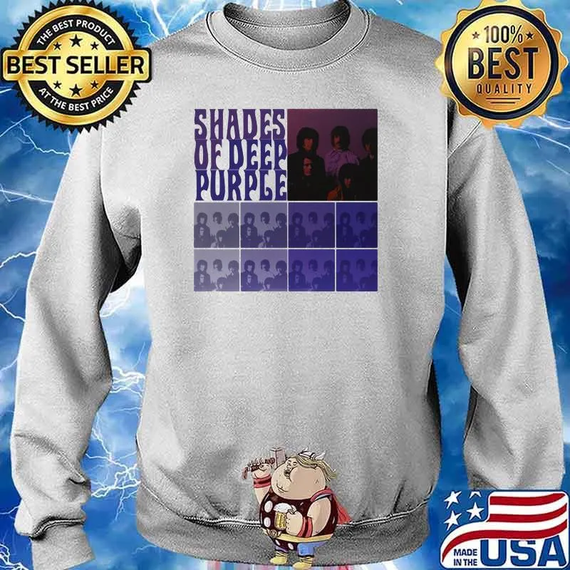 Shades of deep purple band rock Sweater