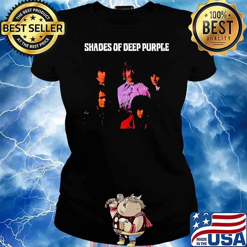 Shades of deep purple Ladies tee