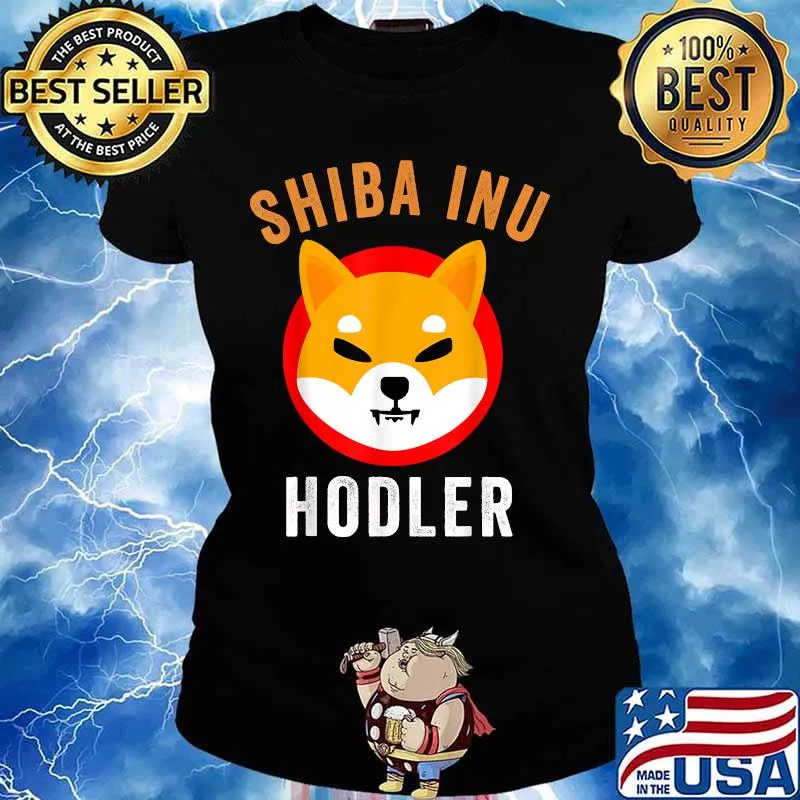 Shib Inu Hodler Coin Cryptocurrency Shirt Ladies tee