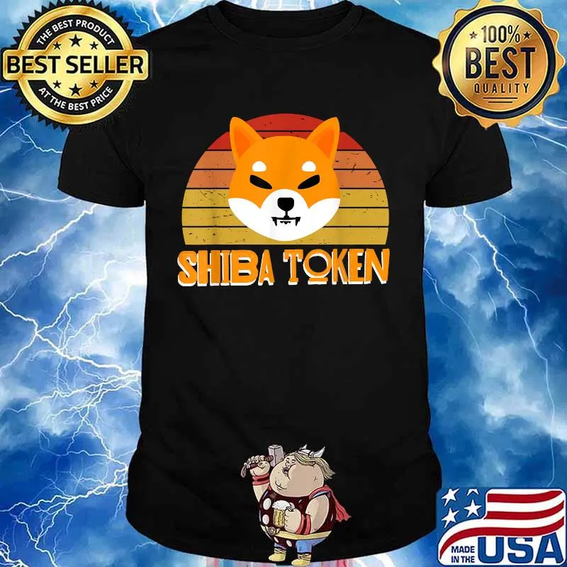 Shiba Inu Token Crypto Coin Cryptocurrency Shiba Vintage Shirt
