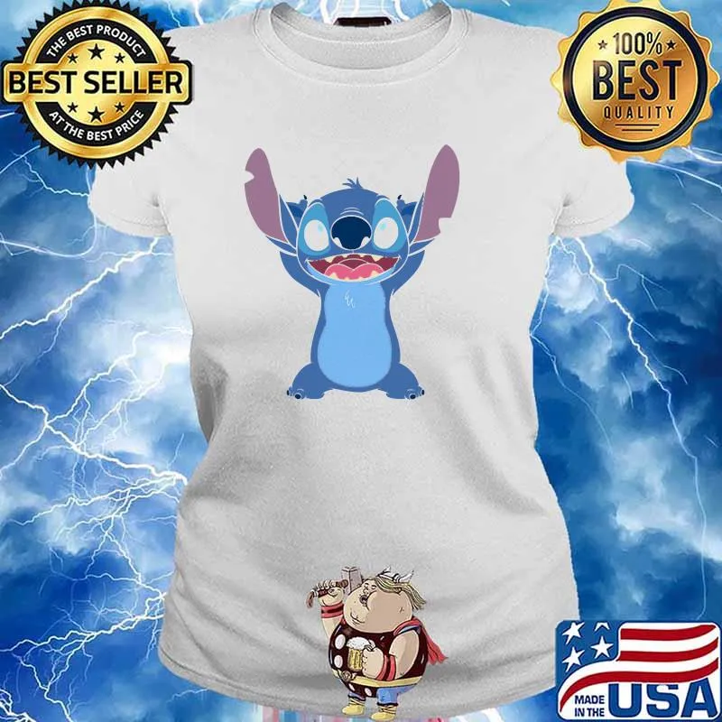 Stitch Supernatural Creature Shirt Ladies tee