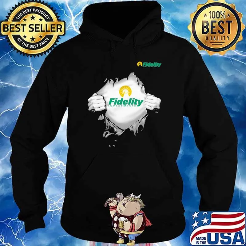 Super Fidelity investments logo Hoodie
