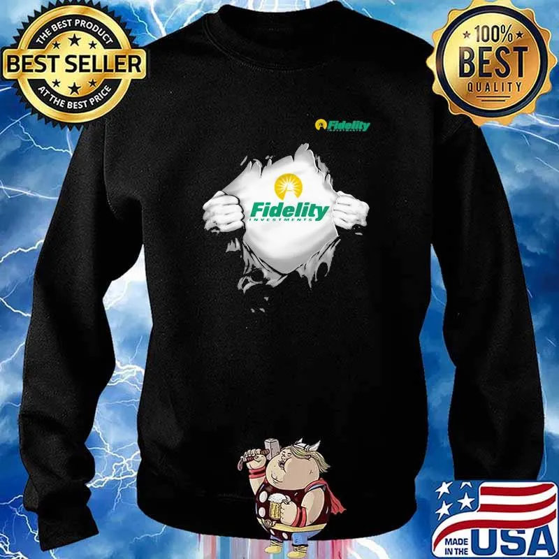 Super Fidelity investments logo Sweater