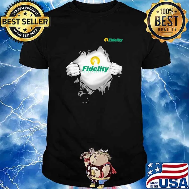 Super Fidelity investments logo shirt