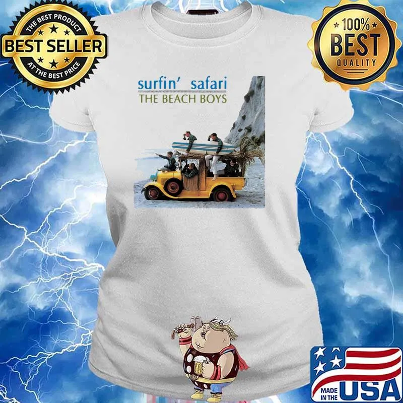 Surfin safari the beach boys Ladies tee