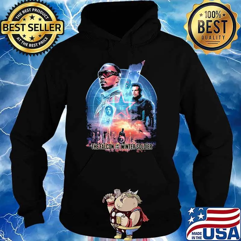 The falcon and the winter soldier captain america Hoodie