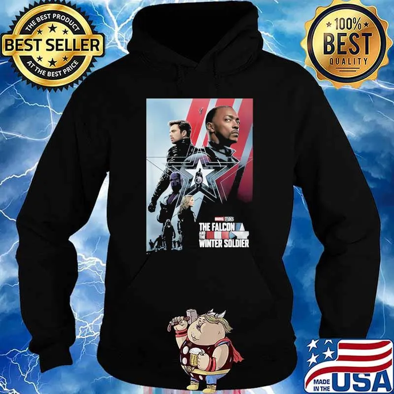 The falcon and the winter soldier marvel studios captain america Hoodie