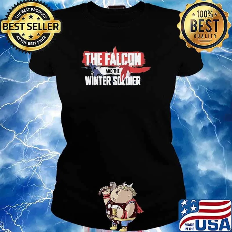 The falcon and the winter soldier retro Ladies tee
