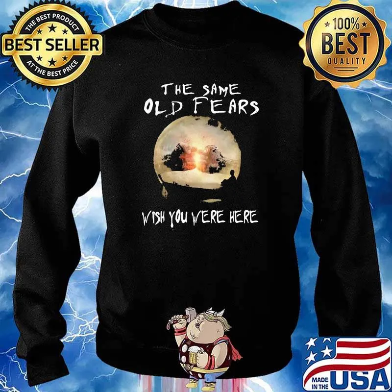 The same old fears wish you were here moon Sweater