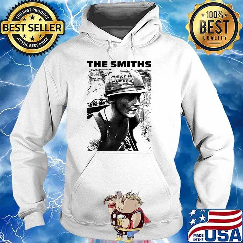 The smiths meat is murder veretan Hoodie