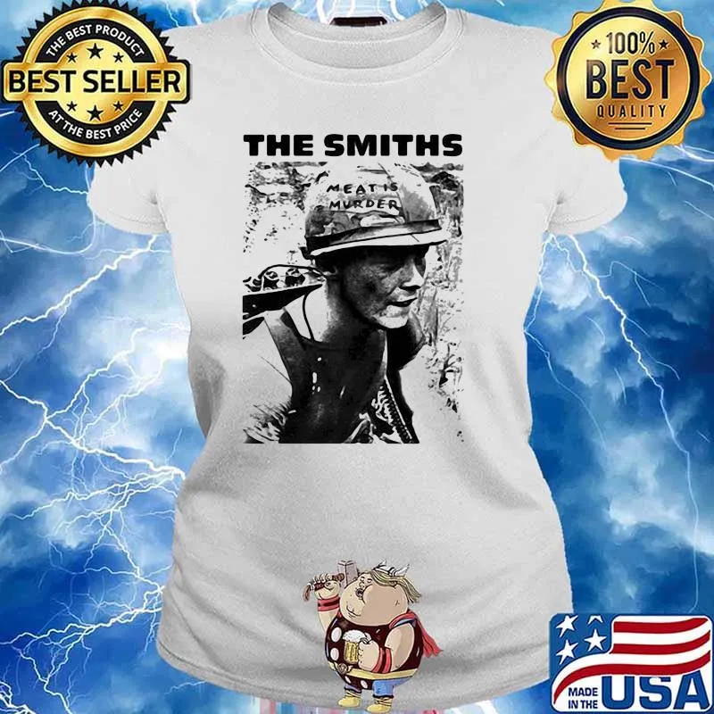 The smiths meat is murder veretan Ladies tee