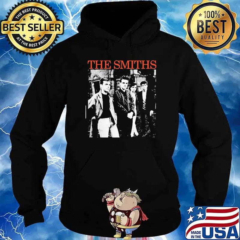 The smiths morriesey and marr band rock Hoodie
