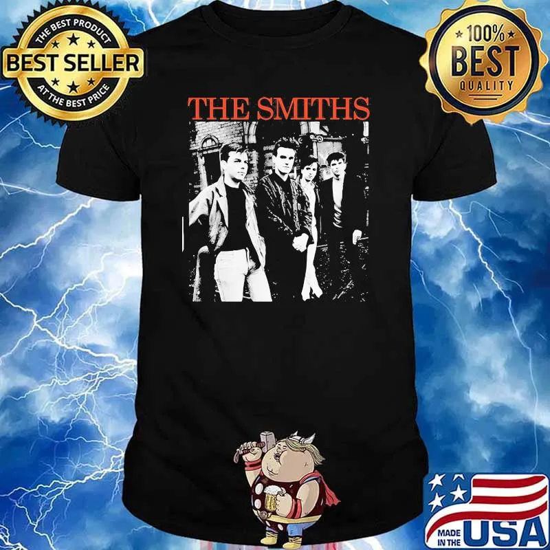 The smiths morriesey and marr band rock shirt
