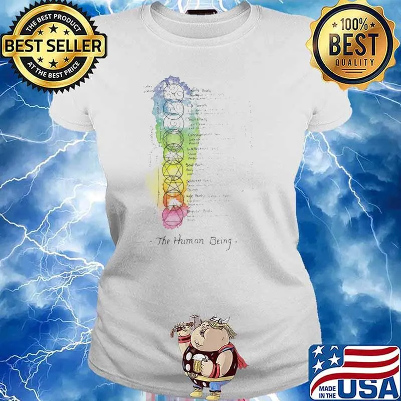 Theosophy Human Being Life Shirt Ladies tee