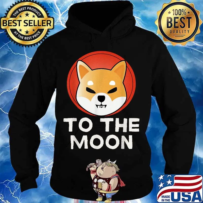 To the Moon token Shiba Coin Crypto Hodler Shirt Hoodie
