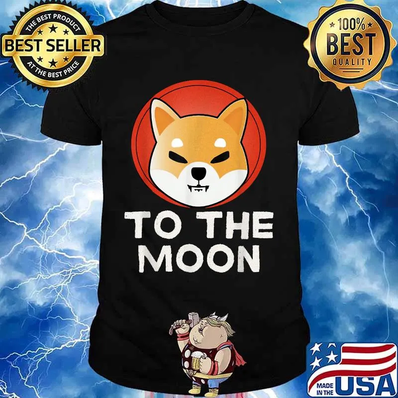 To the Moon token Shiba Coin Crypto Hodler Shirt