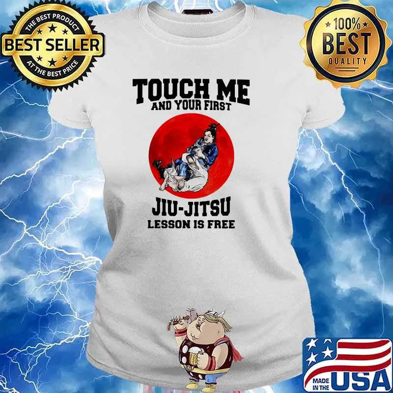 Tough Me And Your First Jiu Jitsu Lesson Is Ferr Blood Moon Shirt Ladies tee