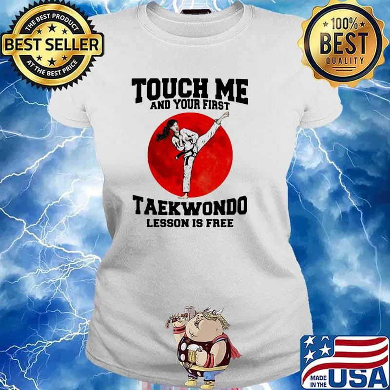 Tough Me And Your First Taekwondo Lesson Is Ferr Blood Moon Shirt Ladies tee