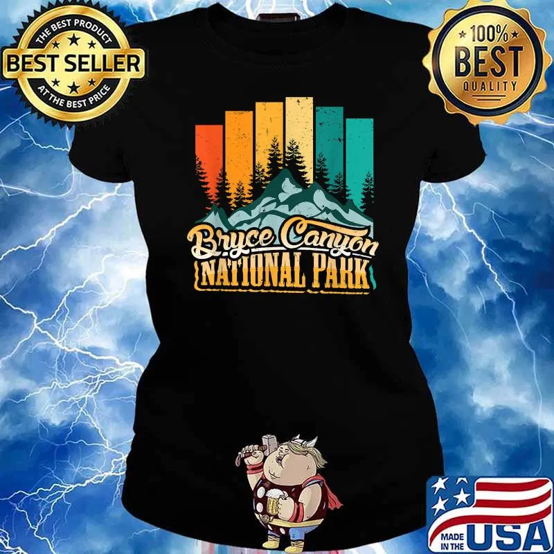 Vintage Retro Bryce Canyon National Park Shirt Ladies tee
