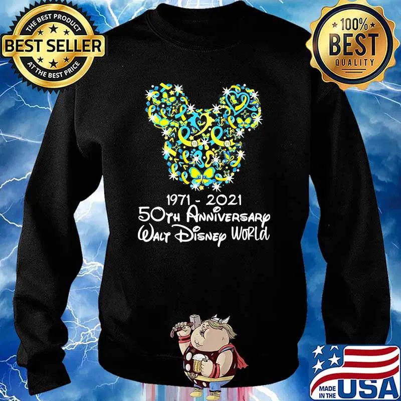 1971 2021 50th Anniversary Walt Disney World Shirt Sweater