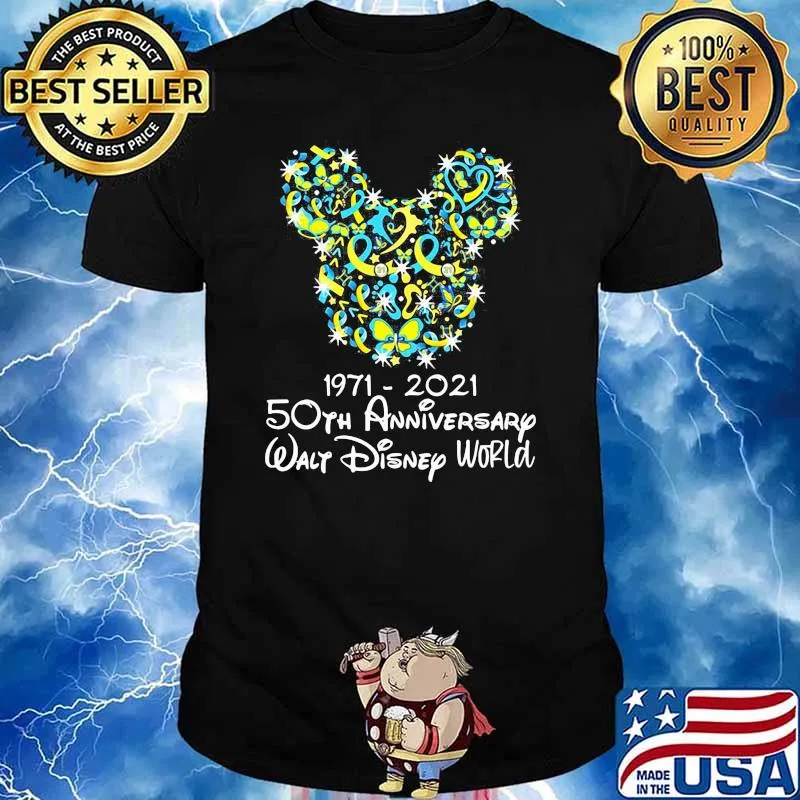1971 2021 50th Anniversary Walt Disney World Shirt
