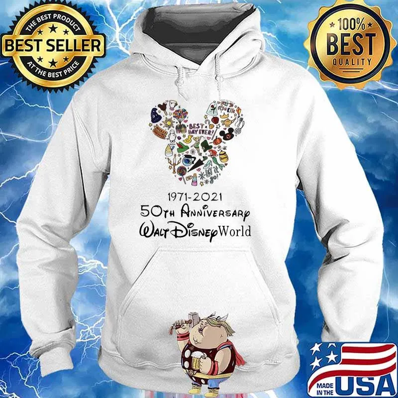 50th Anniversary Walt Disney World Mickey Shirt Hoodie