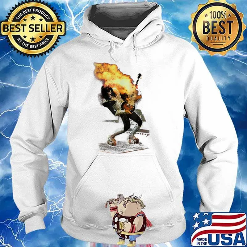 Aces Frehley Legend music guitar T-Shirt Hoodie
