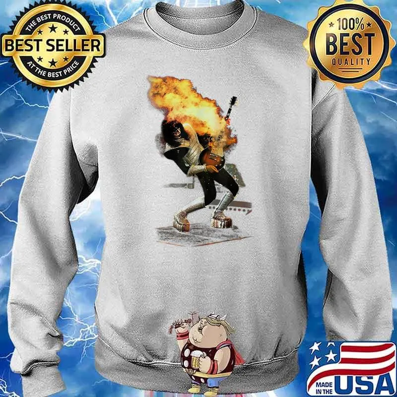 Aces Frehley Legend music guitar T-Shirt Sweater