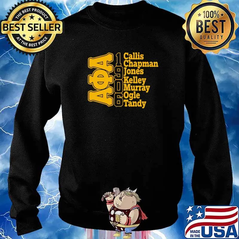 Alpha phi alpha Callis chapman jones kelley murray ogle tandy 1906 Sweater