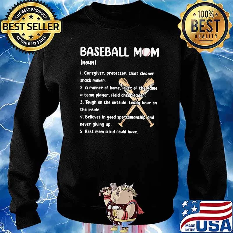Baseball Mom Caregiver Protector Cleat Cleaner Snack Maker Shirt Sweater