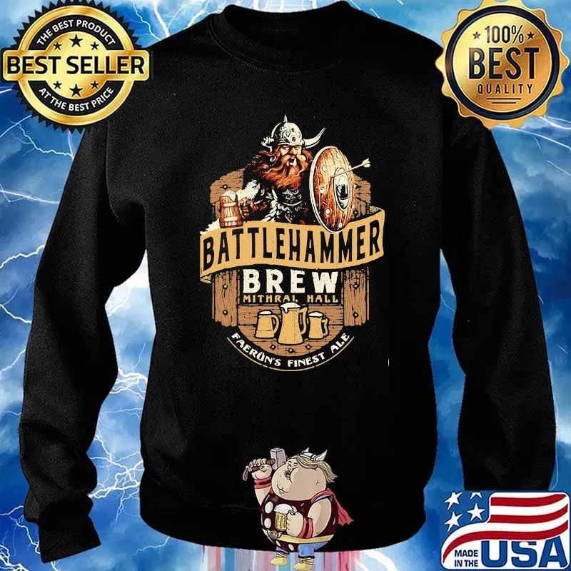 Battlehammer Brew Viking Shirt Sweater