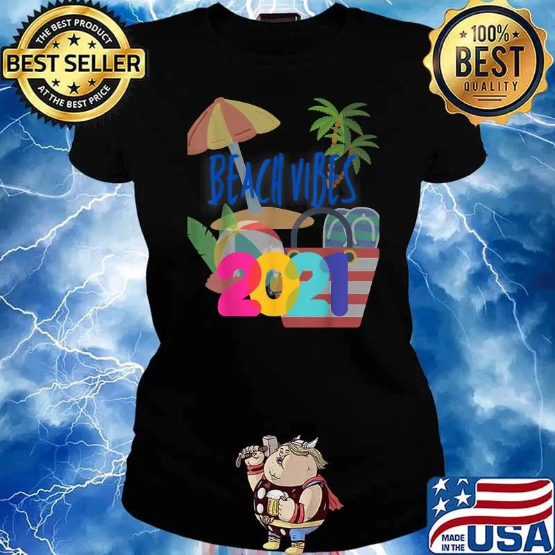 Beach Vibes Summer Vacation T-s Ladies tee