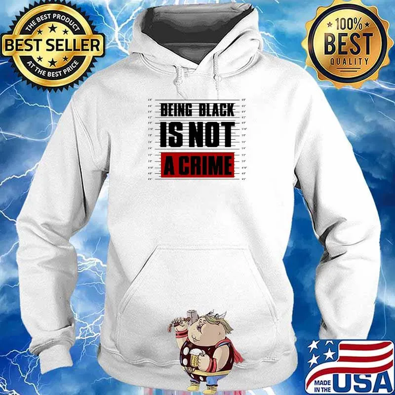 Being black is not a crime Hoodie