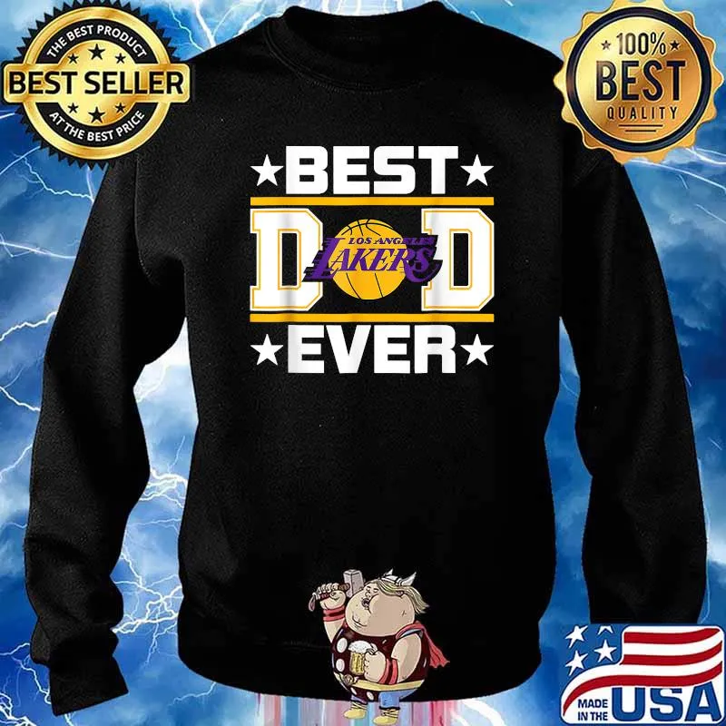 Best dad ever los angeles lakers football s Sweater