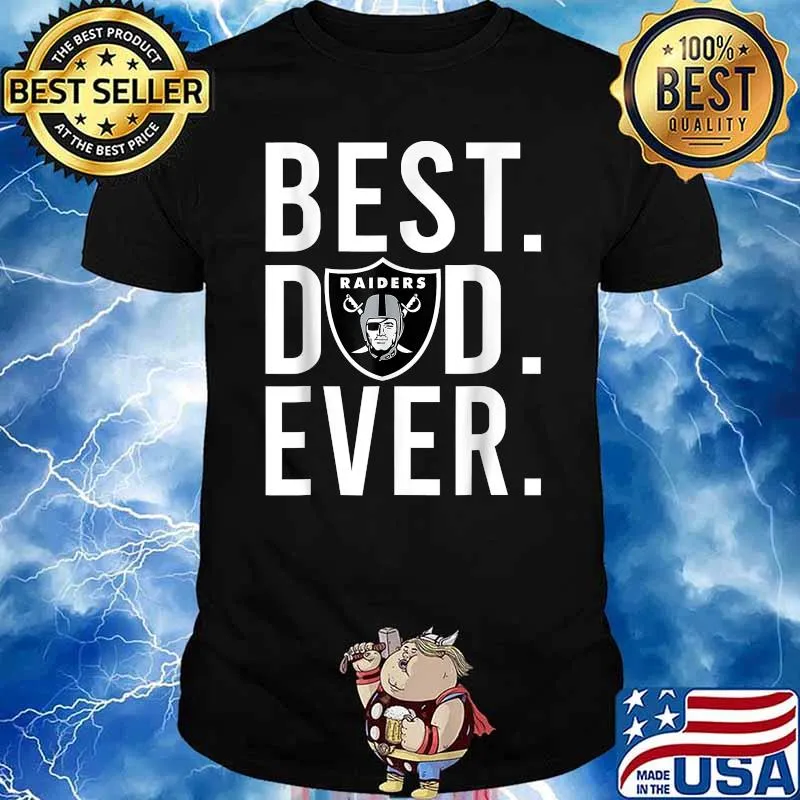 Best Dad Ever Raider Shirt