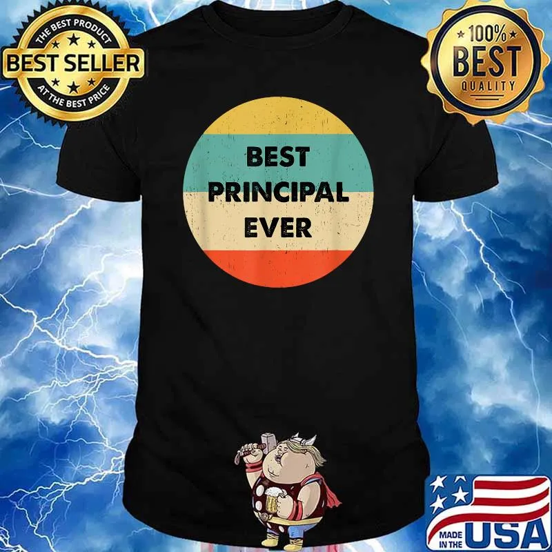 Best Principal Ever Vintage Shirt