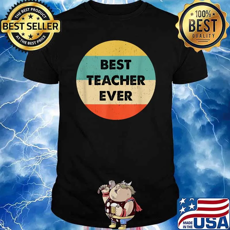 Best Teacher Ever Vintage T-Shirt