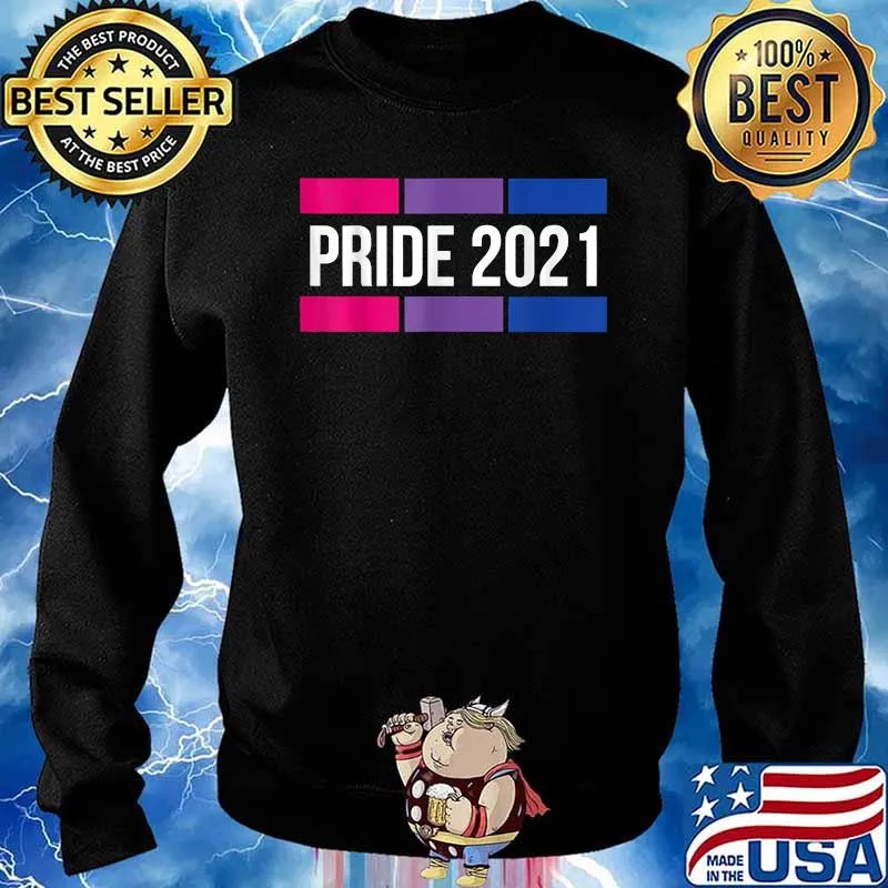 Bi Pride 2021 LGBT T-Shirt Sweater