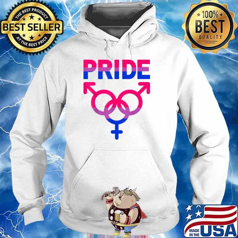 Bisexual Pride LGBTQIA T-Shirt Hoodie