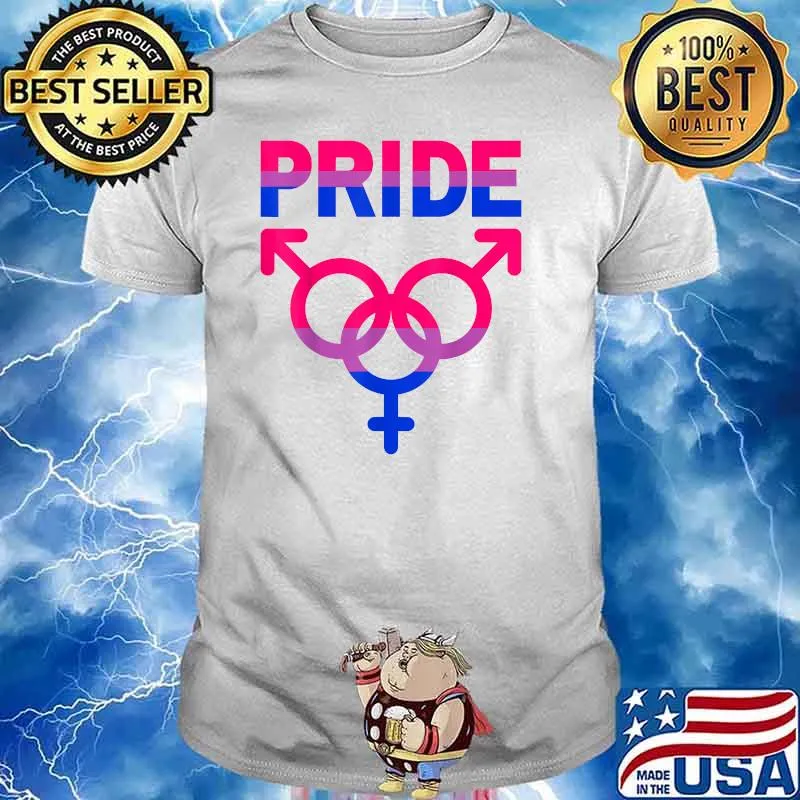Bisexual Pride LGBTQIA T-Shirt