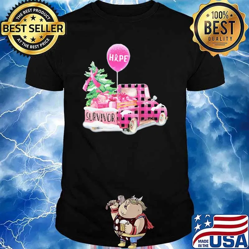 Breast Cancer Awareness Survivor Hope Ball Shirt