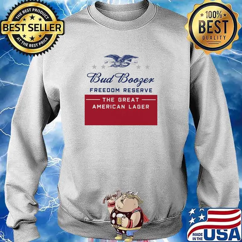 Bud Booger freedom reserve the great american lager Sweater