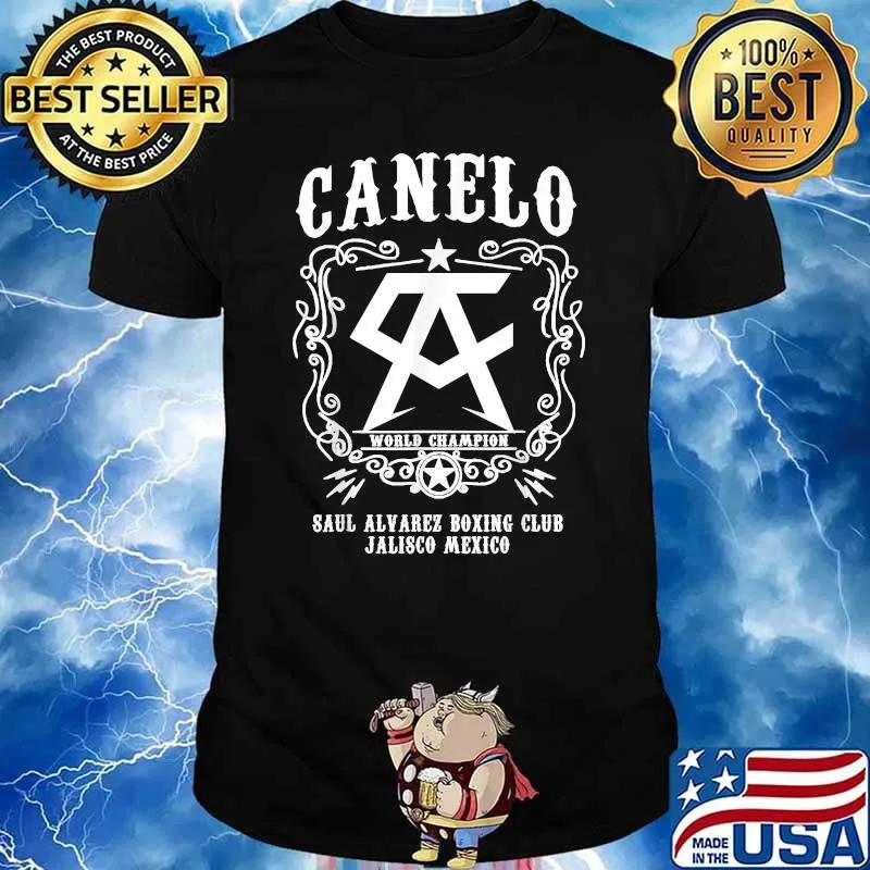 Canelo Saul Alvarez Boxing Club Jalisco Mexico Legend T-Shirt