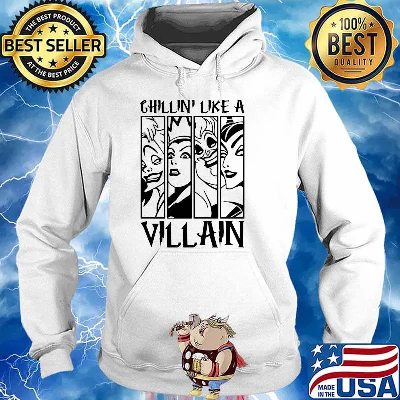 Chillin' Like A Villain Witch Shirt Hoodie