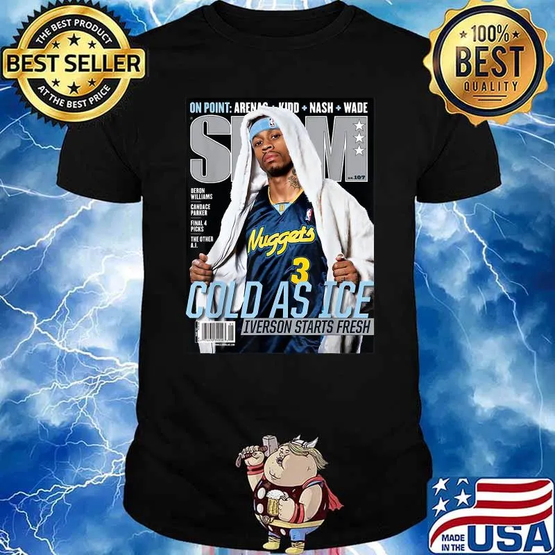 Cold As Ice Allen Iversons Slams T-Shirt